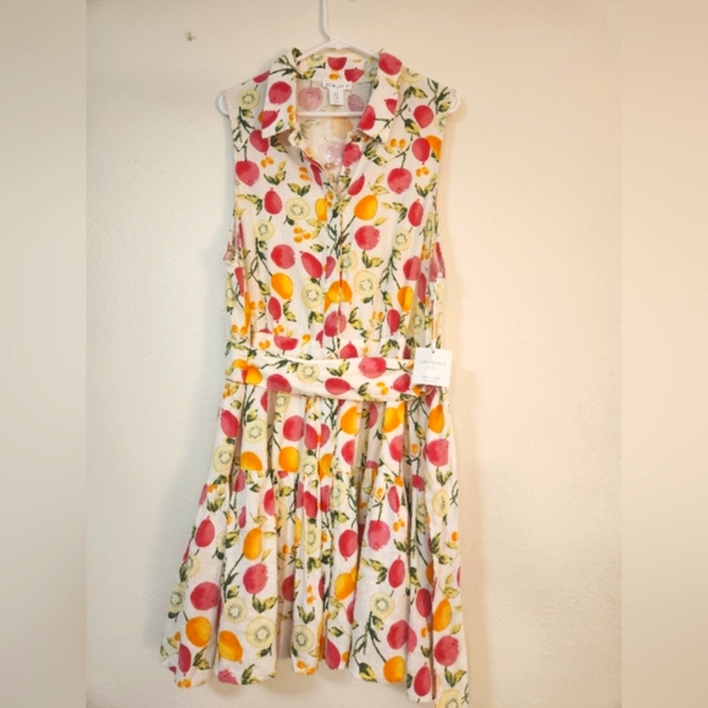 Cynthia Rowley Floral Sleeveless Dress